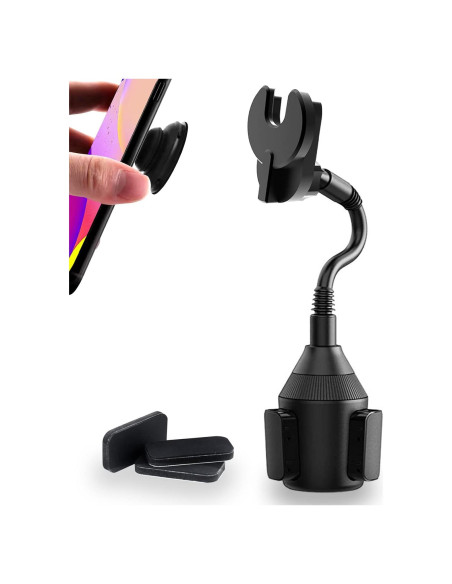 Soporte de teléfono de coche JCWINY para Pop Socket - Ajustable Soporte de teléfono de coche JCWINY para Pop Socket - Ajustable