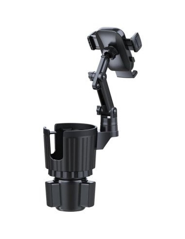 Soporte para Teléfono en Portavasos Elecphbo 2 en 1 Rotación 360
