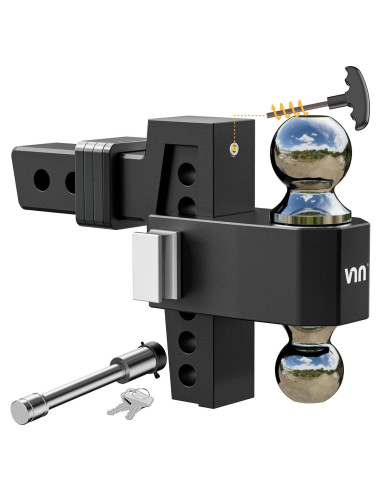 Enganche Ajustable Doble Bola VNN 15,000 LBS 6" Caída