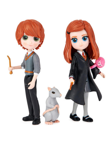Set de Amistad Ron y Ginny Weasley con Criaturas