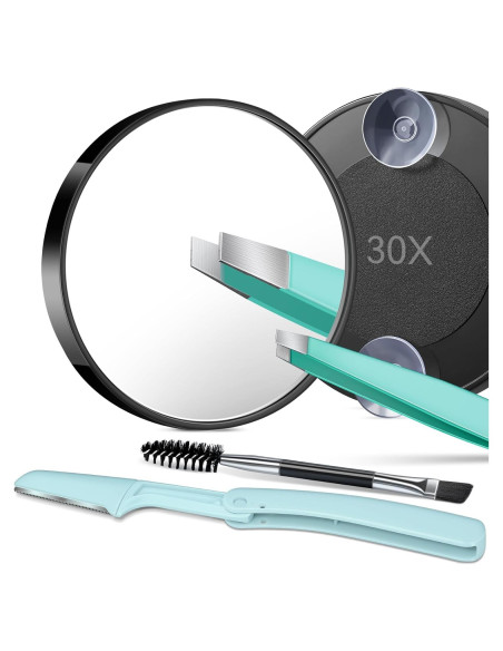 Kit Espejo Aumento 30X TsMADDTs con Pinzas y Ventosas Kit Espejo Aumento 30X TsMADDTs con Pinzas y Ventosas