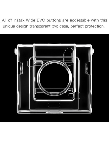 Funda Protectora para Cámara Fujifilm Instax Wide EVO - PVC Transparente
