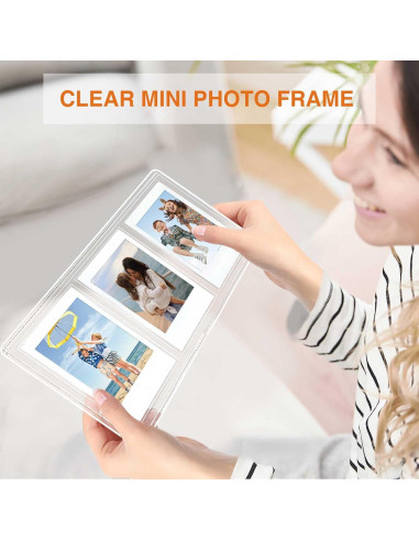 Marcos de fotos mini WOGOZAN para Fujifilm Instax 2x3