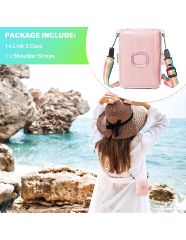 Funda Protectora Rieibi para Impresora Fujifilm Instax Mini Link 2