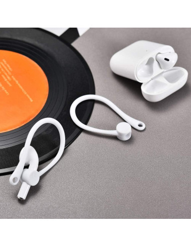 Ganchos para oídos ICARERSPACE para AirPods Pro 1-3 - Blanco