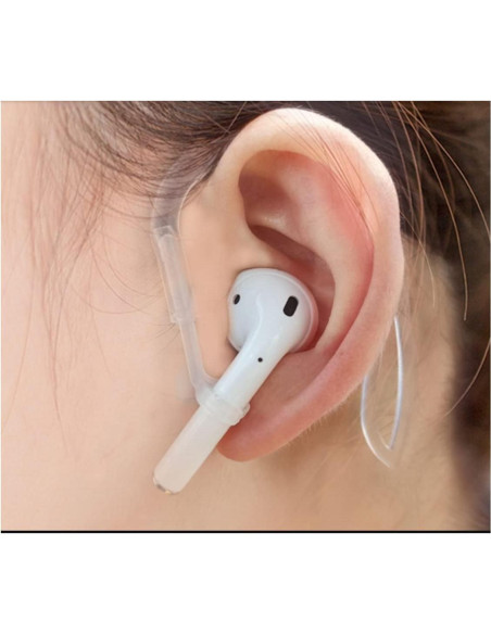 Ganchos de oído ALXCD para AirPods Pro - TPU Antideslizante Ganchos de oído ALXCD para AirPods Pro - TPU Antideslizante