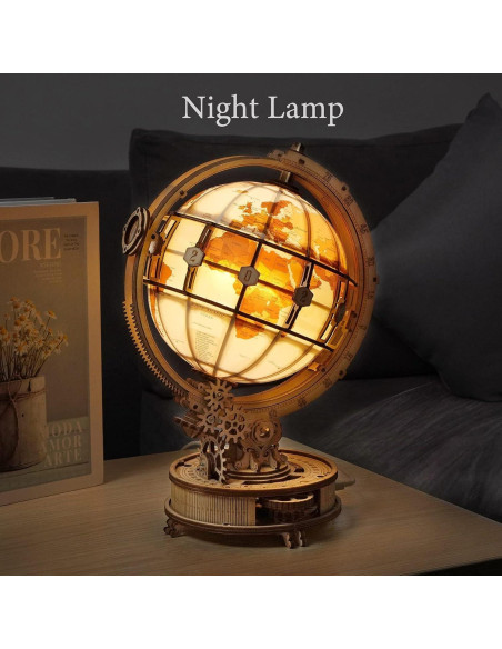 Rompecabezas de Madera 3D ROKR ST003 con Luz Nocturna Rompecabezas de Madera 3D ROKR ST003 con Luz Nocturna