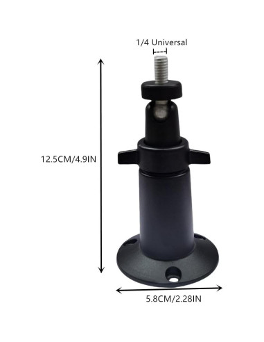 Soporte de Pared Ajustable bnafes para Cámara Arlo - 4 Pcs