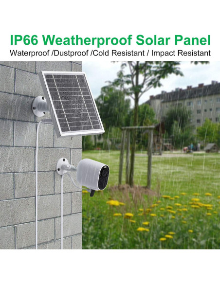 Cargador Solar UYODM para Arlo Essential Spotlight 3.5W IP66 Cargador Solar UYODM para Arlo Essential Spotlight 3.5W IP66