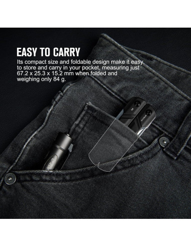 OKNIFE Otacle P1 Multi-Herramienta 11-en-1 Compacta EDC