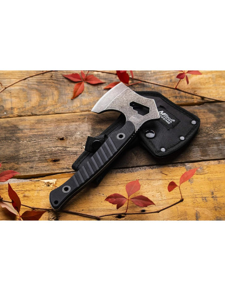 Hacha MTech USA MX-AXE10BK Acero Inoxidable 20.96 cm EDC Táctico Hacha MTech USA MX-AXE10BK Acero Inoxidable 20.96 cm EDC Táctico