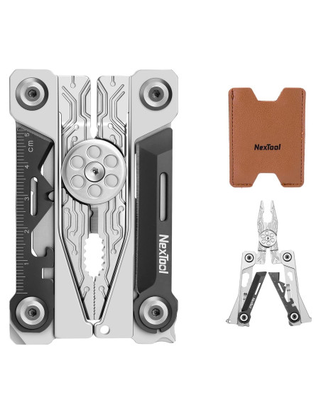 NexTool Multiherramienta de Cartera 20 en 1 Acero Inoxidable NexTool Multiherramienta de Cartera 20 en 1 Acero Inoxidable