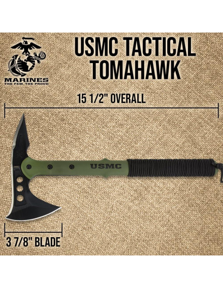 Hacha Táctica USMC United Cutlery 39.37 cm Acero Inoxidable Hacha Táctica USMC United Cutlery 39.37 cm Acero Inoxidable