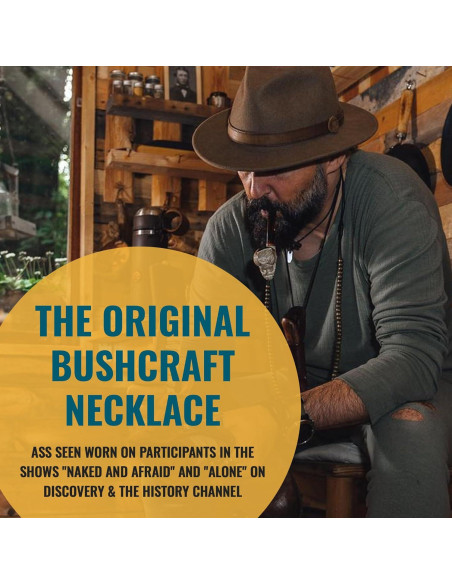 Collar de Supervivencia Wazoo The Bushcraft - Hecho a Mano Collar de Supervivencia Wazoo The Bushcraft - Hecho a Mano