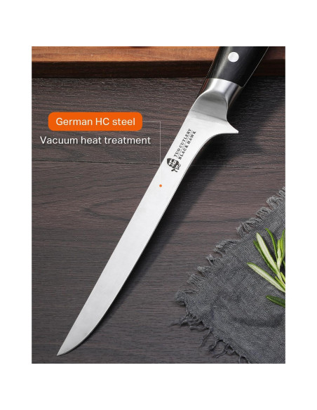 Cuchillo de Deshuesar TUO Black Hawk 17.8 cm Acero Alto Carbono Cuchillo de Deshuesar TUO Black Hawk 17.8 cm Acero Alto Carbono