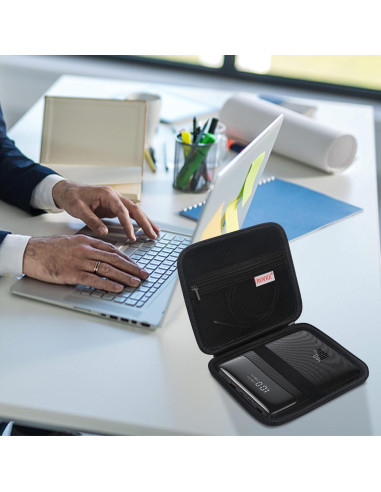 Funda Dura BOVKE para Cargador Baseus 100W USB C - Negro