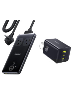 Estación de Carga Baseus Blade 140W + Cargador USB C 100W