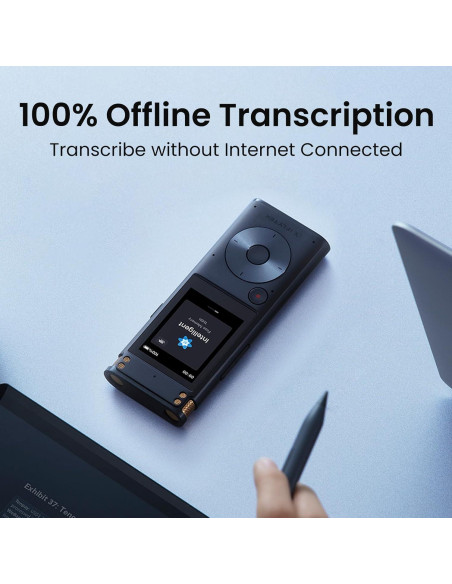 Grabadora de Voz Digital iFLYTEK SR302Pro 32GB con Transcripción Grabadora de Voz Digital iFLYTEK SR302Pro 32GB con Transcripción