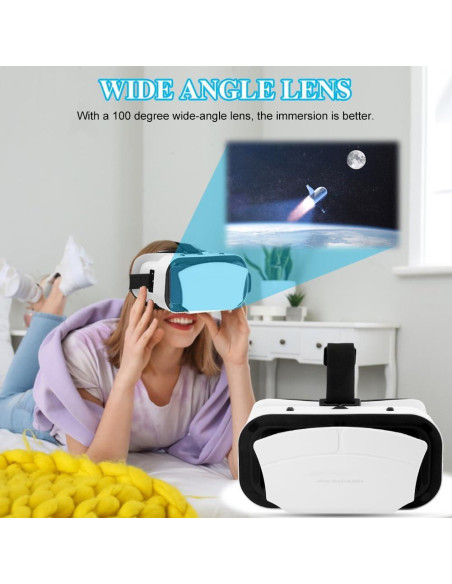 Gafas de Realidad Virtual Saycker VR Ajustables HD 360 Gafas de Realidad Virtual Saycker VR Ajustables HD 360