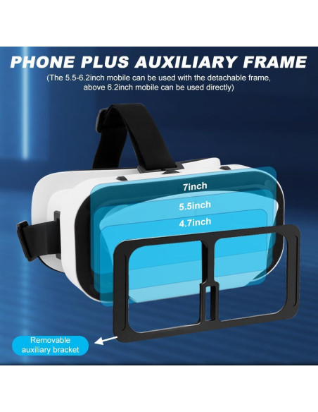 Gafas de Realidad Virtual Saycker VR Ajustables HD 360 Gafas de Realidad Virtual Saycker VR Ajustables HD 360