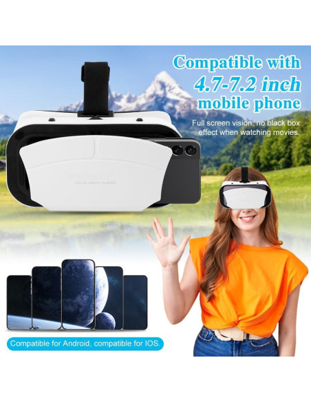 Gafas de Realidad Virtual Saycker VR Ajustables HD 360 Gafas de Realidad Virtual Saycker VR Ajustables HD 360