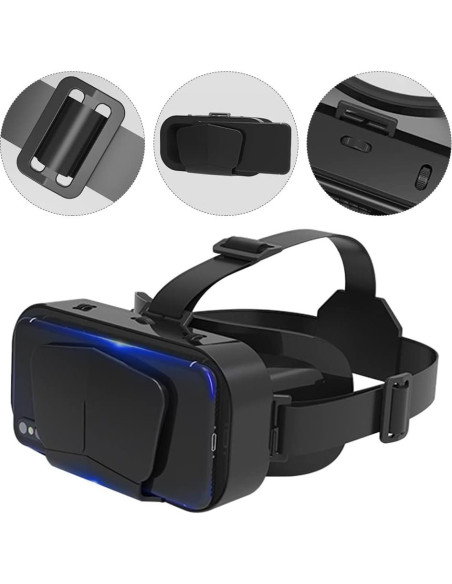 Gafas de Realidad Virtual Xiaokeis VR 3D para Móviles 4.7-7" Gafas de Realidad Virtual Xiaokeis VR 3D para Móviles 4.7-7"