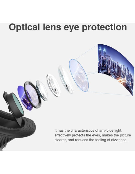 Gafas de Realidad Virtual Xiaokeis VR 3D para Móviles 4.7-7" Gafas de Realidad Virtual Xiaokeis VR 3D para Móviles 4.7-7"