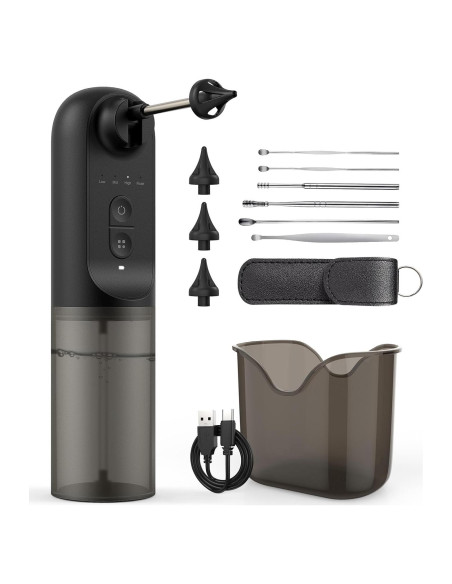 Kit Limpiador de Cerumen IPX5 Havenit 6 Piezas Gris Kit Limpiador de Cerumen IPX5 Havenit 6 Piezas Gris
