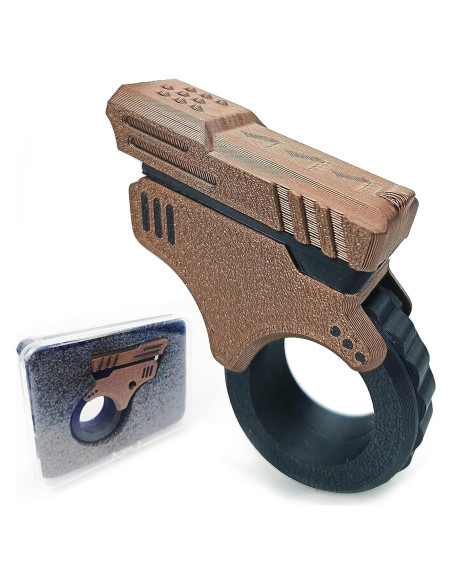 Deslizador Fidget Gun Ography 3D Alivio Estrés 6.99x5.99cm Deslizador Fidget Gun Ography 3D Alivio Estrés 6.99x5.99cm