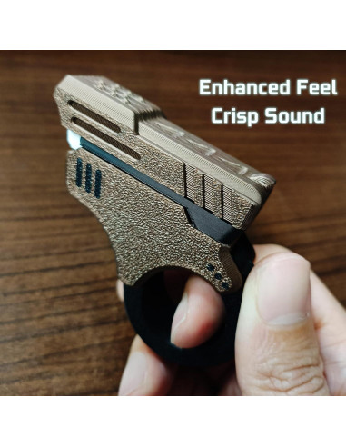 Deslizador Fidget Gun Ography 3D Alivio Estrés 6.99x5.99cm