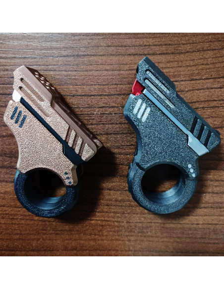 Deslizador Fidget Gun Ography 3D Alivio Estrés 6.99x5.99cm Deslizador Fidget Gun Ography 3D Alivio Estrés 6.99x5.99cm