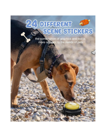 Set de 6 Botones de Comunicación para Perros Acools Set de 6 Botones de Comunicación para Perros Acools