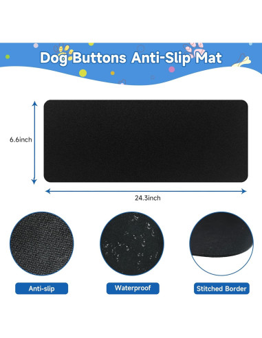 Botones de Comunicación para Perros GRETMIX - 8 Colores, 30s Grabación