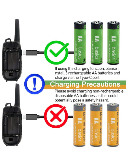 Walkie Talkies HoldFist para Niños 22 Canales Alcance 4.83 km Walkie Talkies HoldFist para Niños 22 Canales Alcance 4.83 km