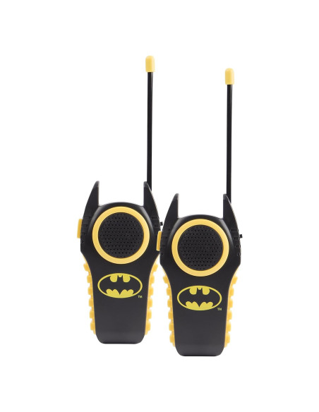 Walkie Talkies Batman Sakar 12383 para Niños 2 Piezas Walkie Talkies Batman Sakar 12383 para Niños 2 Piezas