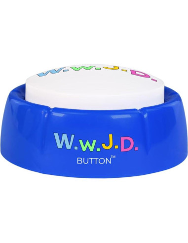 Botón Reproductor Frases Inspiradoras WWJD - Regalo Cristiano