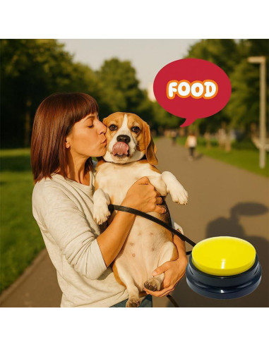 Botones de Habla para Perros Royaumann - 4PCS Grabables