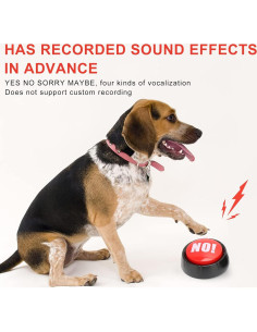 Botones de Comunicación para Perros Folanda - 4 Colores 2