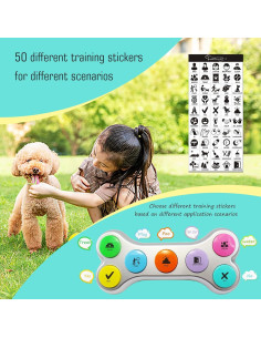 Botones de Comunicación para Perros ANLIKY Set de 7 Grabables 2