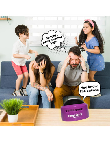 Bola Mágica Mystic 8 - 15 Respuestas de Audio - Juguete Divertido