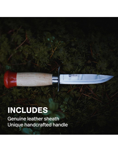 Cuchillo Fijo HELLE Speider Gutt Niño Acero Inoxidable