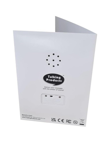 Tarjeta de Felicitación Grabable por Voz Productos Hablantes 40s