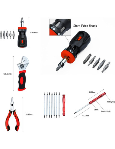 Kit de Herramientas Mjolnir Mighty Thor 91 Piezas