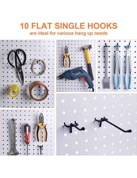 G.CORE Organizador de Tablero Perforado 18 Accesorios