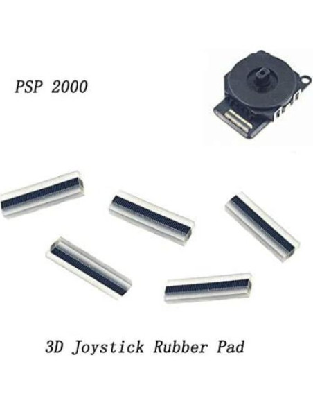 5 Gomas de Contacto Joystick Analógico Ambertown PSP 2000 5 Gomas de Contacto Joystick Analógico Ambertown PSP 2000