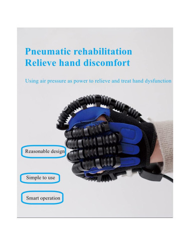 Guantes de Rehabilitación LH-AdroMerix Mano Derecha Ajustables
