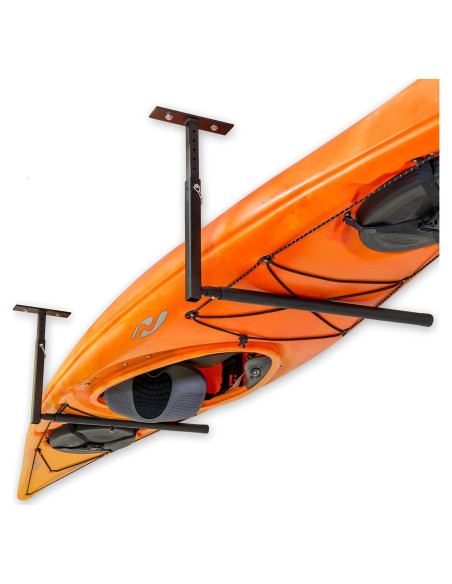 Soporte de Techo para Kayak StoreYourBoard Ajustable 34 kg Soporte de Techo para Kayak StoreYourBoard Ajustable 34 kg