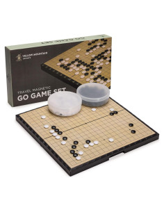 Juego de Go Magnético Plegable Yellow Mountain 19x19