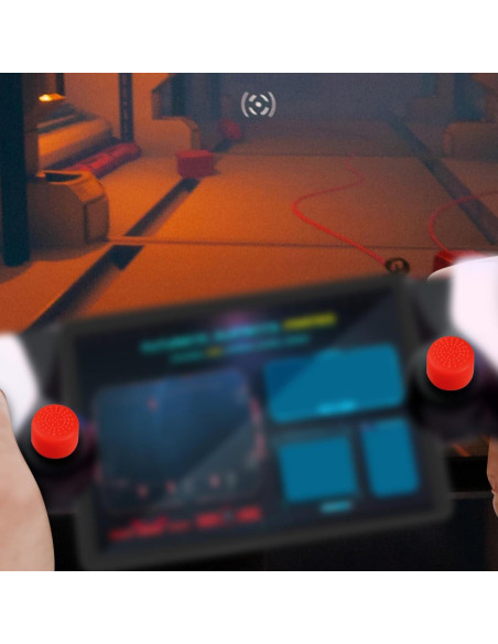 8 Tapas de Joystick Silicona Lasuroa Rojo 4 Tamaños 8 Tapas de Joystick Silicona Lasuroa Rojo 4 Tamaños
