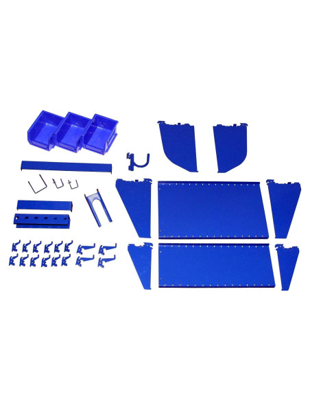 Kit de Accesorios Wall Control para Tablero de Herramientas - Azul Kit de Accesorios Wall Control para Tablero de Herramientas - Azul